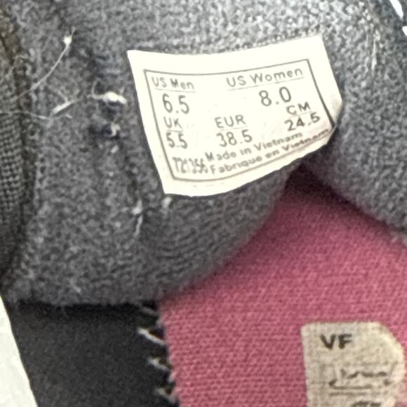 Vans Sk8-Hi Floral Canvas High Top Sneakers Womens 8 Tropical Print Suede Accent - Picture 12 of 12